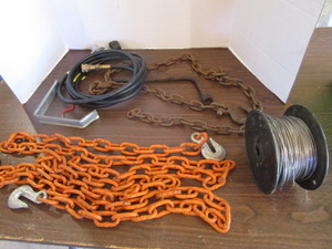 lot 15 image: Tow Chain, Regulator, Wire