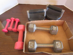 lot 49 image: Weights & Pushup Units