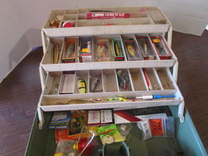 lot 57 image: Tackle & Box