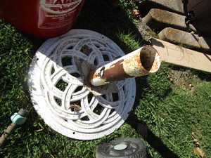 lot 67 image: Base For Umbrella