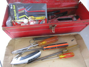 lot 126 image: Toolbox & Supplies