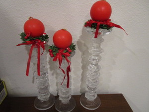lot 169 image: iitala Festivo Candle Stands