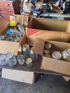 lot 63 image: Canning Jars