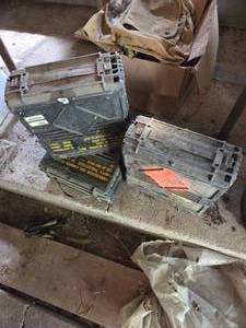 lot 88 image: 3-Plastic Ammo Boxes