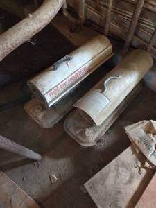 lot 93 image: 2 Kerosene Torpedo Reddy Heaters