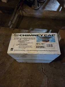 lot 94 image: 13x13 Chimney Cap (New in Box)