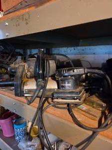 lot 145 image: Shelf of Power Tools