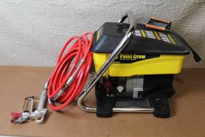 lot 30 image: Wagner Paint Crew Model 770 Airless Paint Sprayer with Hose and Spray Gun