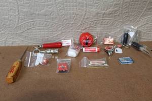lot 88 image: Coca-Cola Collectibles Lot with Vintage Opener, Watch, Pins and More