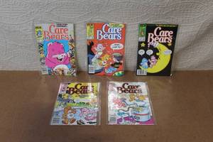 lot 92 image: Set of 5 Care Bears Comic Books by Star Marvel Comics