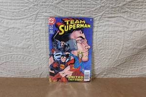 lot 95 image: Team Superman No. 1 Comic Book - United They Stand