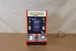 lot B-140 image: Arcade1Up Pac-Man Counter-Cade Mini Arcade Machine with Manual