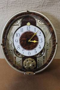 lot 180 image: Seiko Melodies in Motion Wall Clock with Musical Features