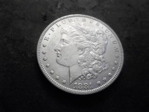 lot 9 image: 1981 Morgan Silver Dollar