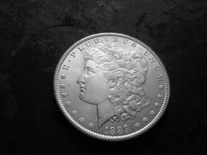 lot 23 image: 1889 Morgan Silver Dollar