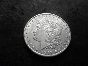 lot 30 image: 1897 Morgan Silver Dollar