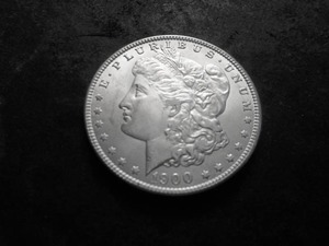 lot 35 image: 1900 O Morgan Silver Dollar