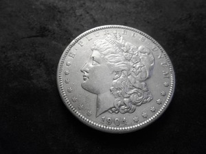 lot 38 image: 1904 Morgan Silver Dollar