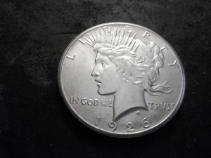 lot 41 image: 1926 Peace Silver Dollar