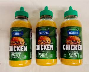 lot 302 image: 6x 12oz Hidden Valley Chicken Secret Sauce