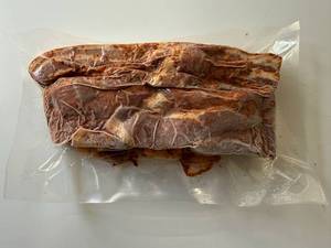 lot 98 image: BB.2x 2lbs OlSmokehouse Honey Orange Uncured Bacon Ends & Pieces