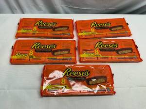 lot 6 image: 5x 8 Reeses Snack Size