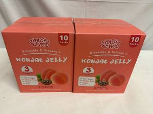 lot 21 image: 2x Konjac Jelly Drinkable Vitamin C