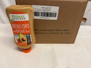 lot 323 image: 6x 17oz Primal Kitchen Buffalo Mayo WOlive Oil