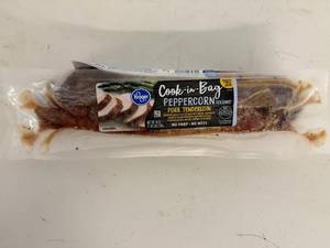 lot 139 image: F. 2x 1lb 3oz Pork Tenderloin-Cook in Bag-Peppercorn