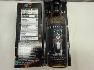 lot 212 image: 3x 12oz Makeumami Teriyaki Sauce- By Shota Nakajima