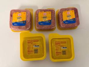 lot 335 image: J. 5x 16oz Oscar Mayer Lean Ham-Honey