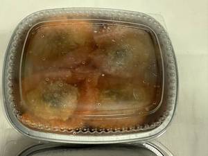 lot 203 image: K. 2x 4 portions Atlantic Salmon wSeafood Stuffing