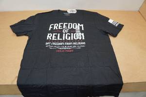 lot 25 image: Hold Fast Unisex Freedom of Religion T-Shirt - Large