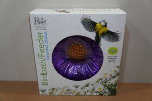 lot 52 image: Regal Art & Gift BirdbathFeeder Ground Stake