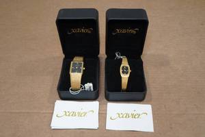 lot 117 image: His and Hers Xavier Wristwatches