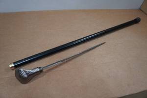 lot 126 image: Cobra Head Cane Sword