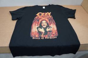 lot 207 image: Ozzy Osbourne Prince of Darkness T-Shirt - XL
