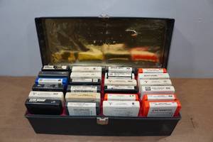 lot 213 image: Assorted 8-Tracks with Case