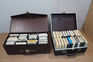 lot 214 image: Willie Nelson 8-Tracks with Cases
