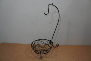 lot 222 image: Metal Fruit and Banana Holder