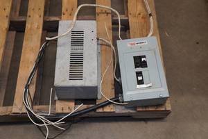 lot 235 image: Battery Charger and Breaker Box