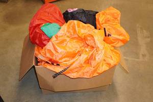 lot 236 image: 2 Damaged Thanksgiving Inflatables