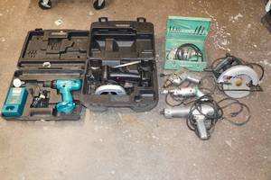lot 245 image: Assorted Power Tools