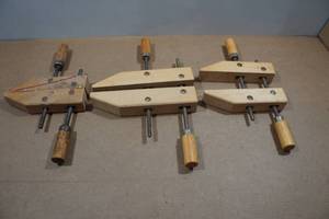 lot 248 image: Wood Clamps