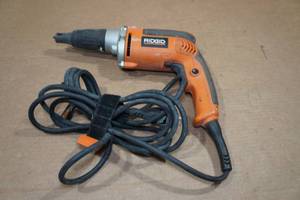 lot 249 image: Ridgid Corded Drywall Screwdriver