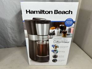 lot 10 image: New Hamilton Beach Rapid Cold and Hot Brew Coffee Maker