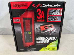 lot 13 image: New Schumacher Battery Charger  Maintainer