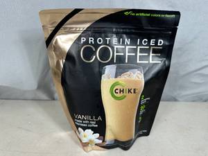 lot 31 image: New 14 Serving Bag of Chike Protein Iced Coffee Mix
