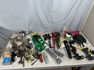 lot 67 image: New and Used Lawn Sprinklers, Hand Tools, and More