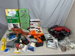 lot 71 image: New Drill, Tools, Hardware, Electrical, Plumbing, and More